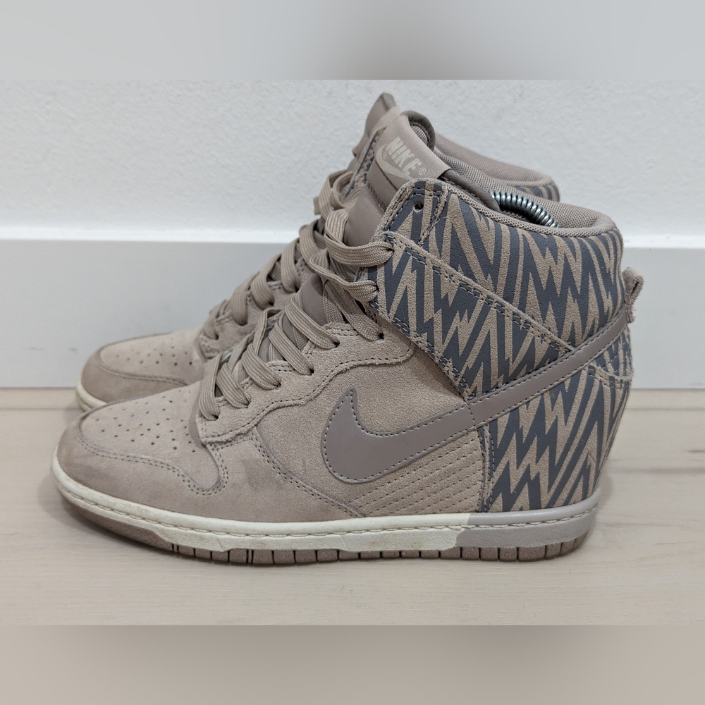 Nike Women's Tan High-Top Sneakers